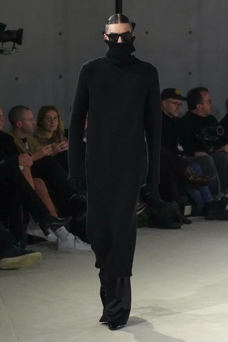 saint laurent fall winter 2023 menswear runway show info