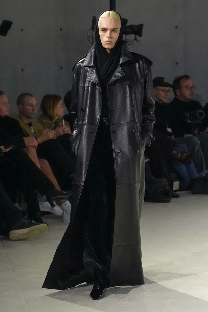 saint laurent fall winter 2023 menswear runway show info