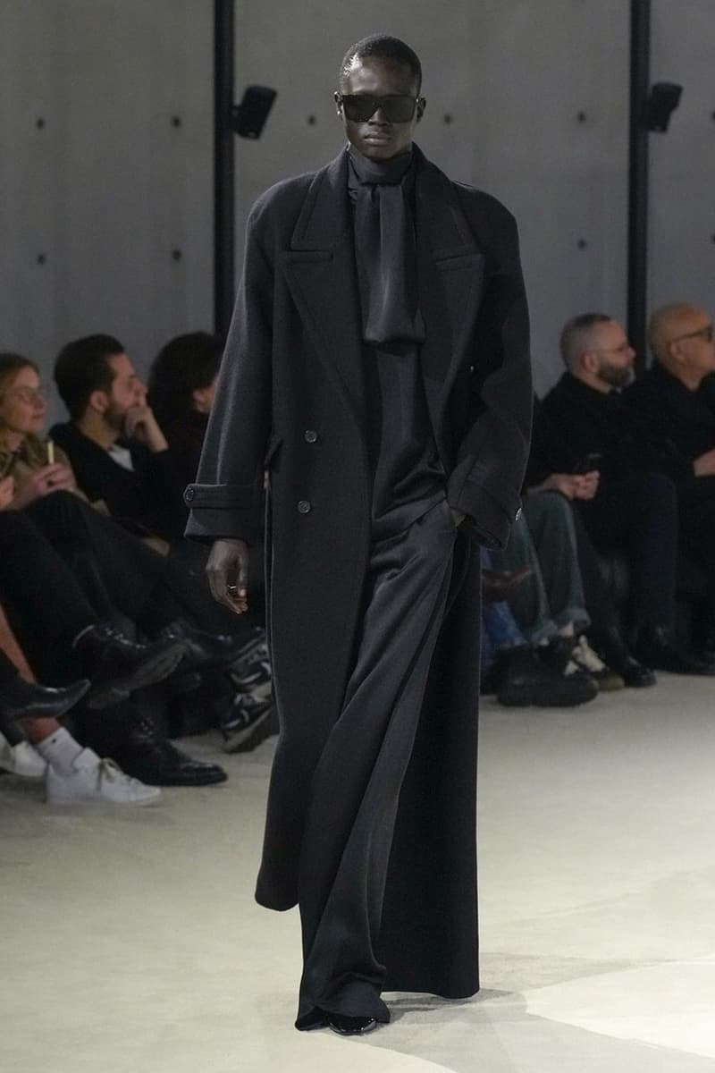 saint laurent fall winter 2023 menswear runway show info