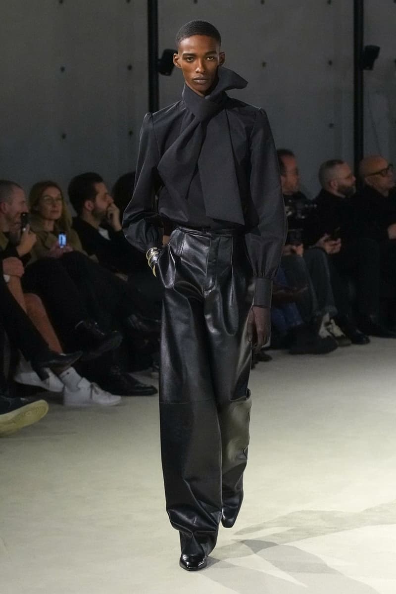 saint laurent fall winter 2023 menswear runway show info