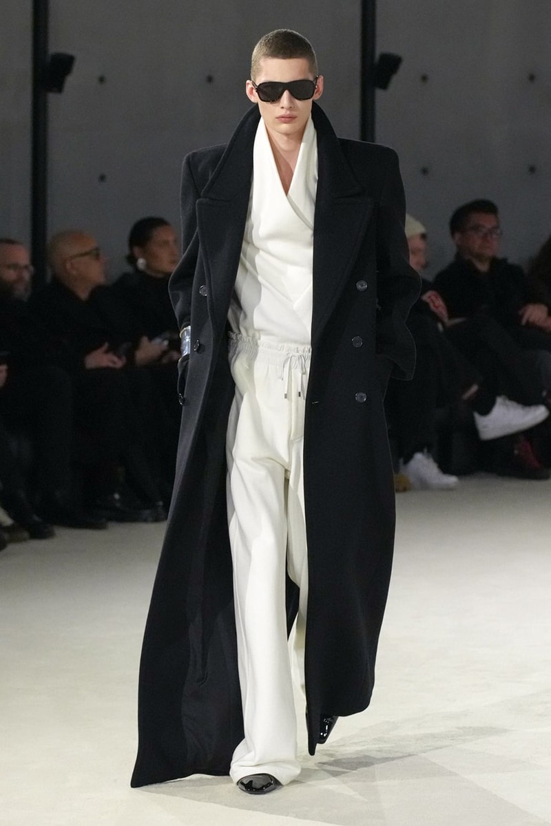 saint laurent fall winter 2023 menswear runway show info
