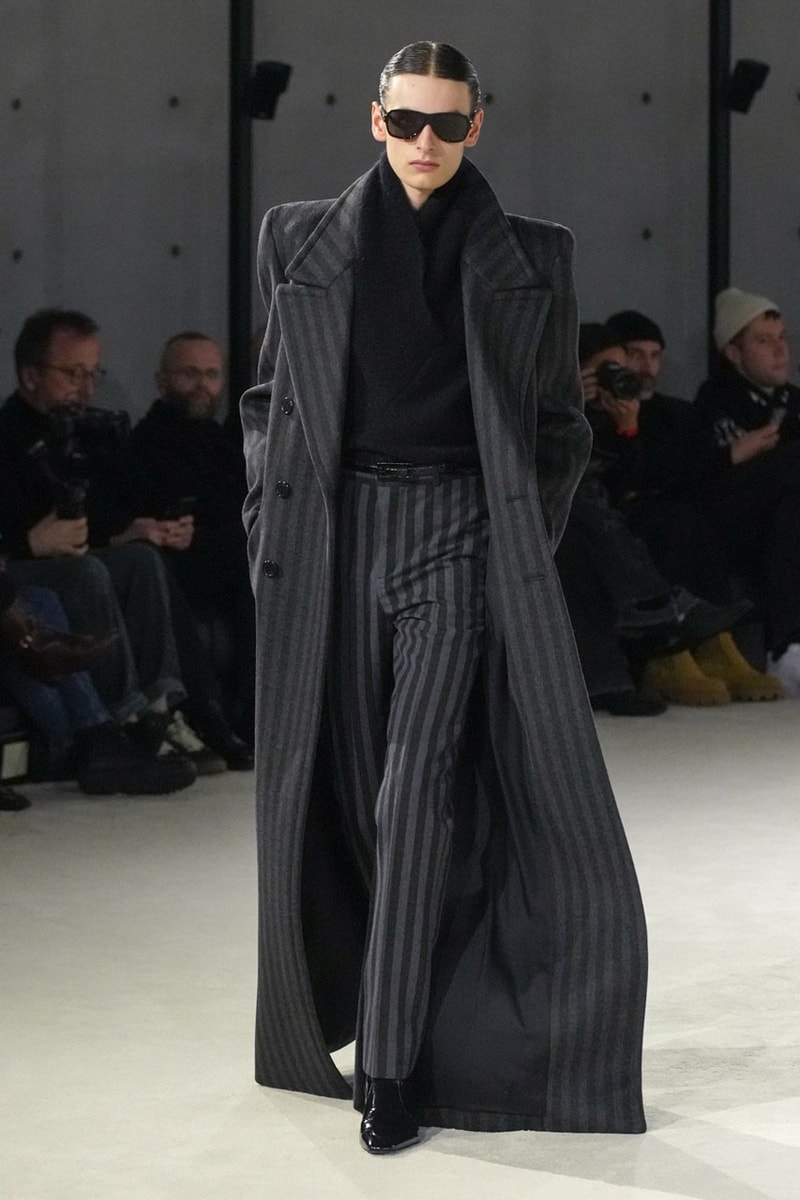 saint laurent fall winter 2023 menswear runway show info