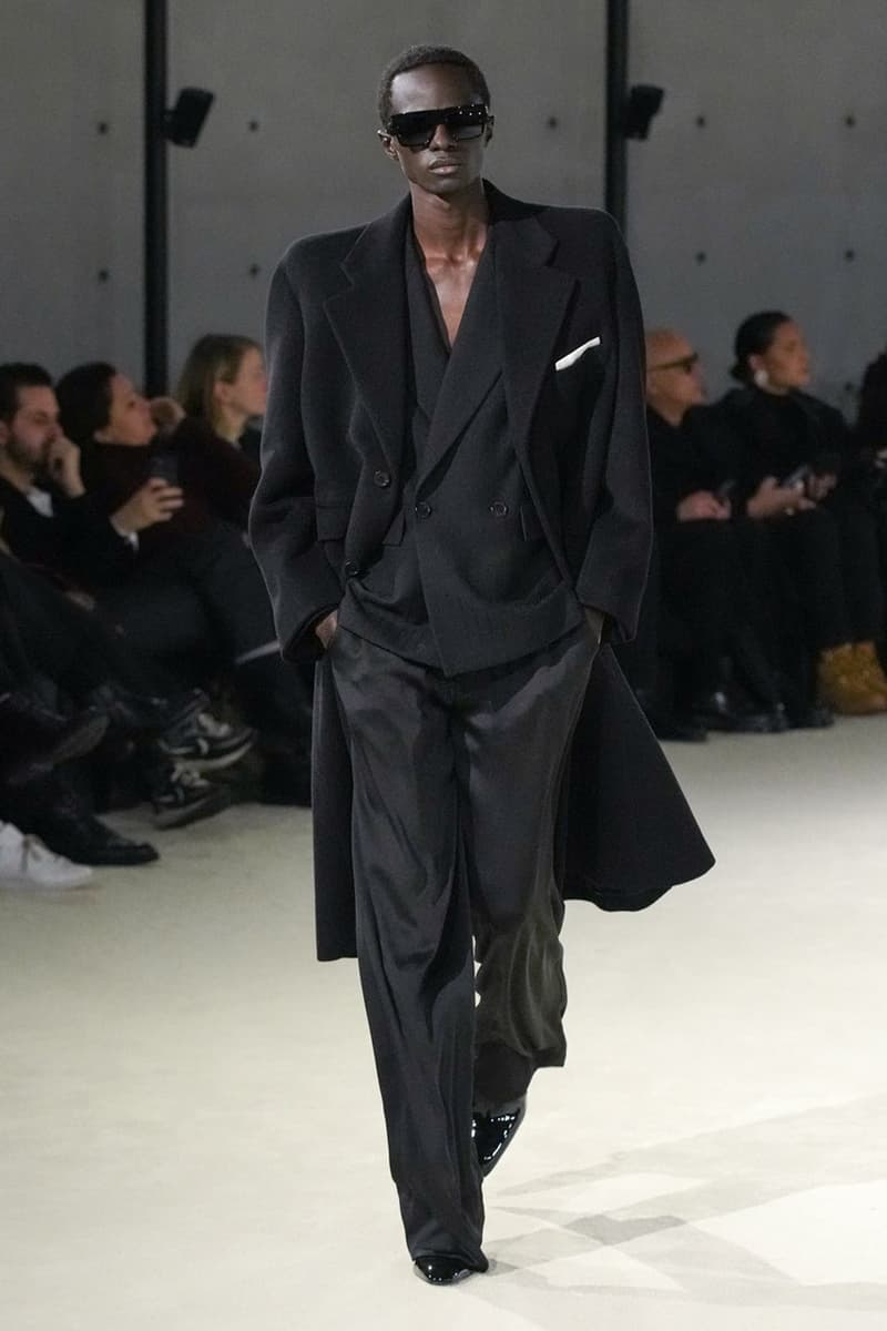 saint laurent fall winter 2023 menswear runway show info