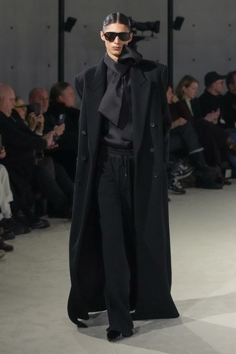 saint laurent fall winter 2023 menswear runway show info