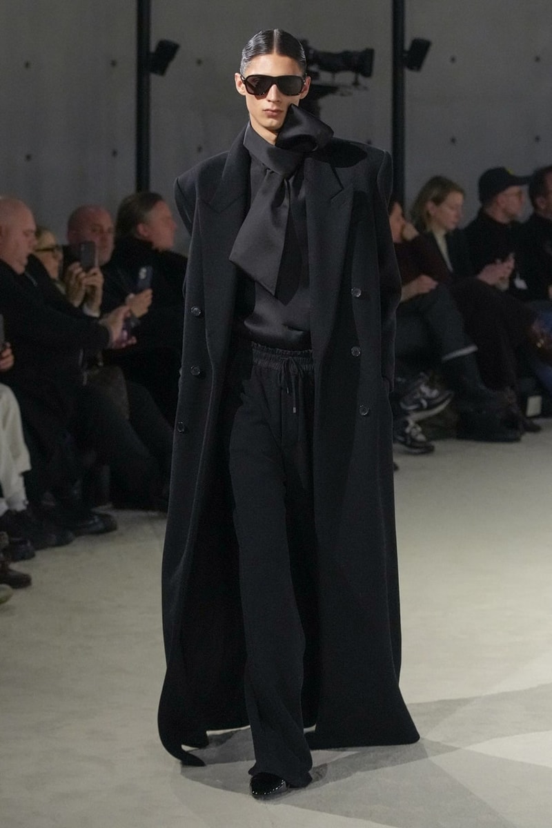 saint laurent fall winter 2023 menswear runway show info