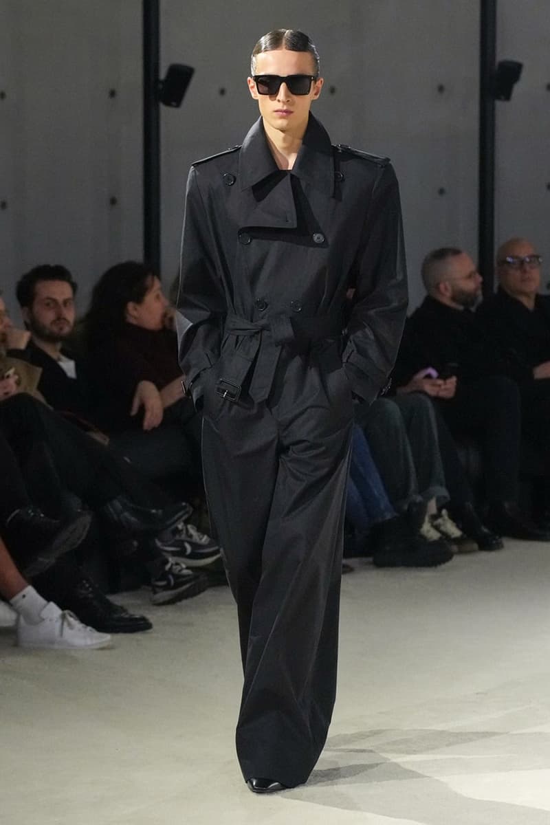 saint laurent fall winter 2023 menswear runway show info