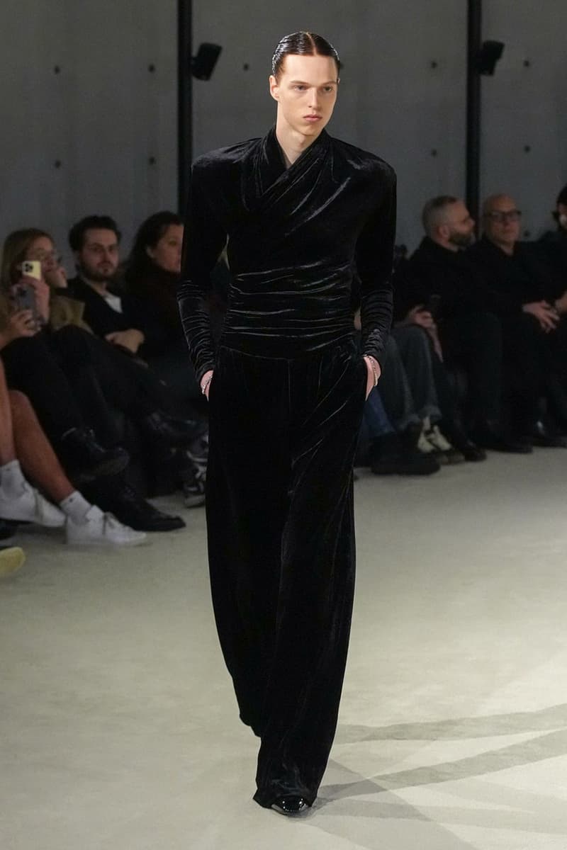 saint laurent fall winter 2023 menswear runway show info