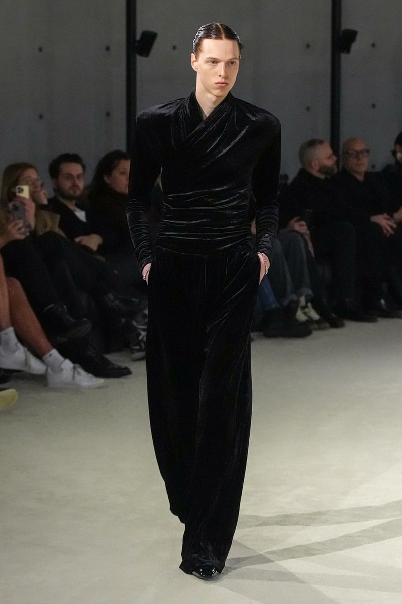 saint laurent fall winter 2023 menswear runway show info