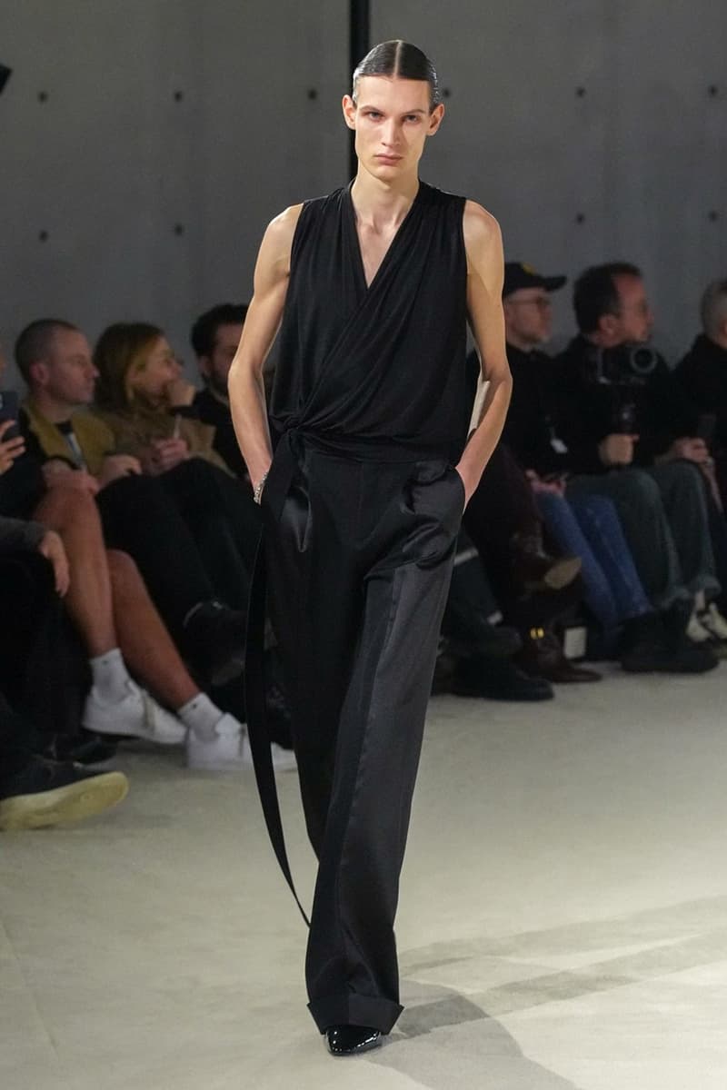 saint laurent fall winter 2023 menswear runway show info
