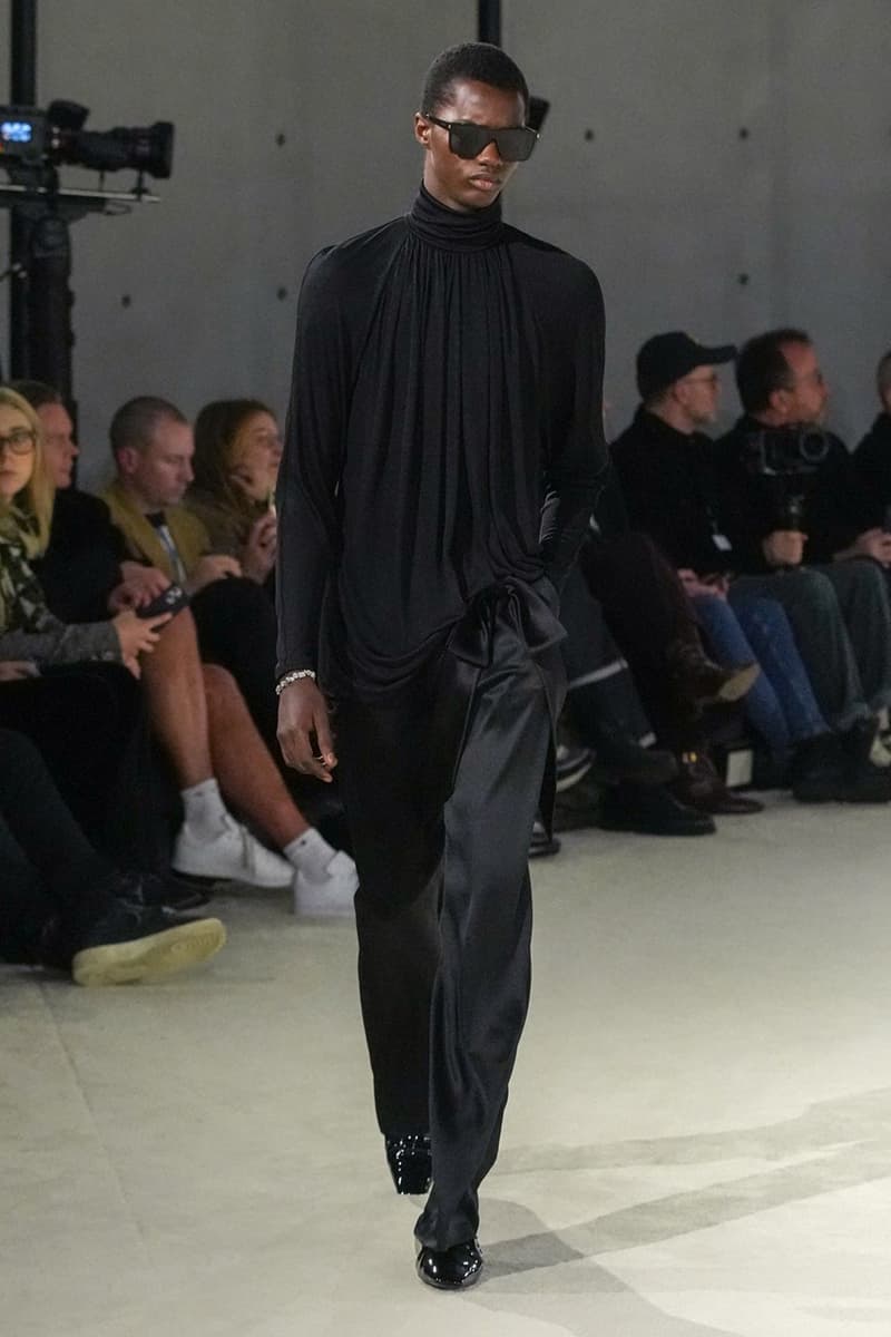 saint laurent fall winter 2023 menswear runway show info