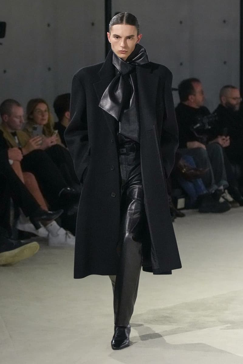saint laurent fall winter 2023 menswear runway show info