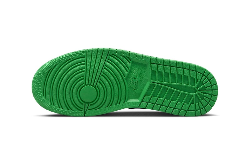 nike air jordan low lucky green sneakers black 