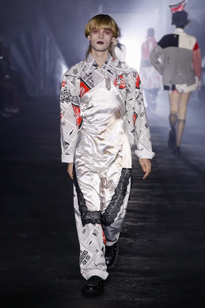 charles jeffrey loverboy milan fashion week runway show scottish