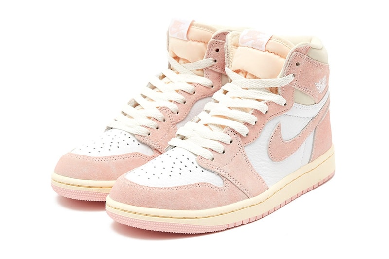 nike air jordan high 1 OG washed pink sneaker