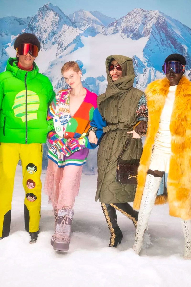 gucci vault altitude ski collection goggles moon boots fur jackets