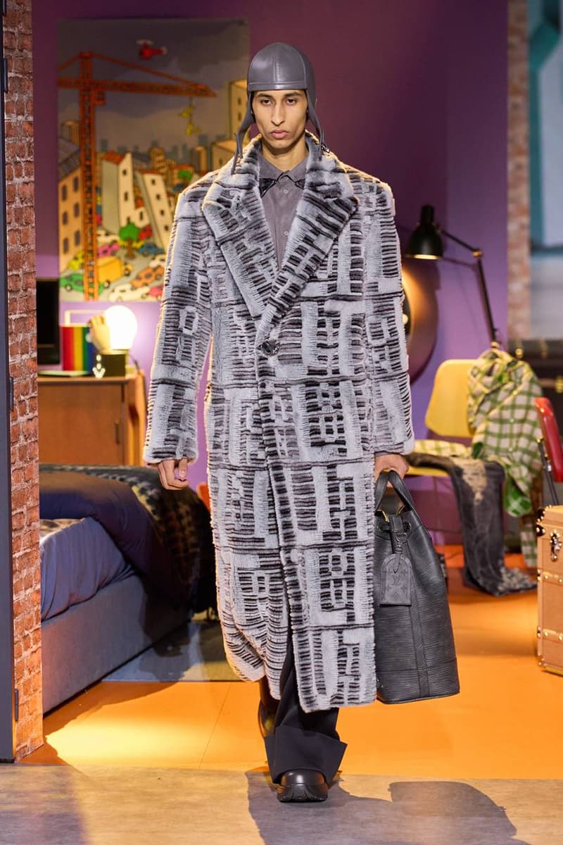 louis vuitton colm dillane fall winter menswear paris fashion week 