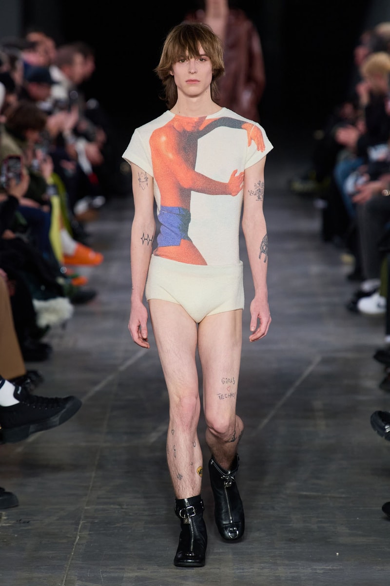 JW Anderson Pre-Fall Winter Milan Fashion Week Men's Runway Frog Wellipets Boots Images