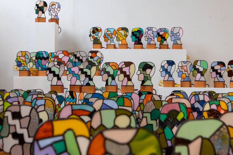 Brain Dead x Kerbi Urbanowski Brighten Your Home Office With Stained Glass Desk Lamps