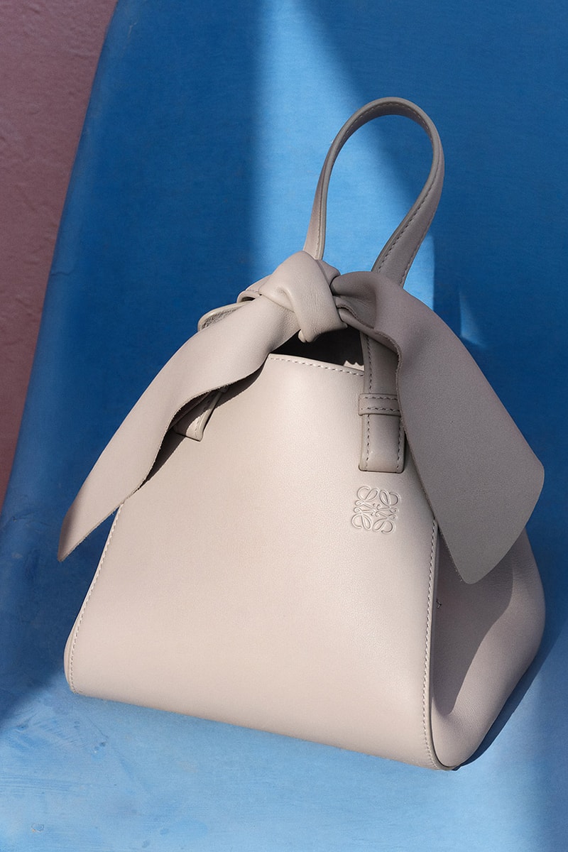 loewe year of the rabbit lunar new year handbags leather goods accessories t-shirts bunny bag hammock pocket 