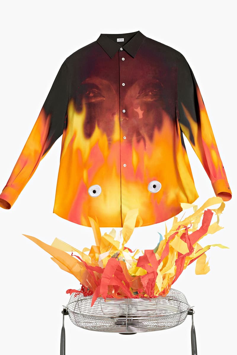 Loewe Howl's Moving Castle Studio Ghibli Collaboration Calcifer Puzzle Flamenco Bag Release Info