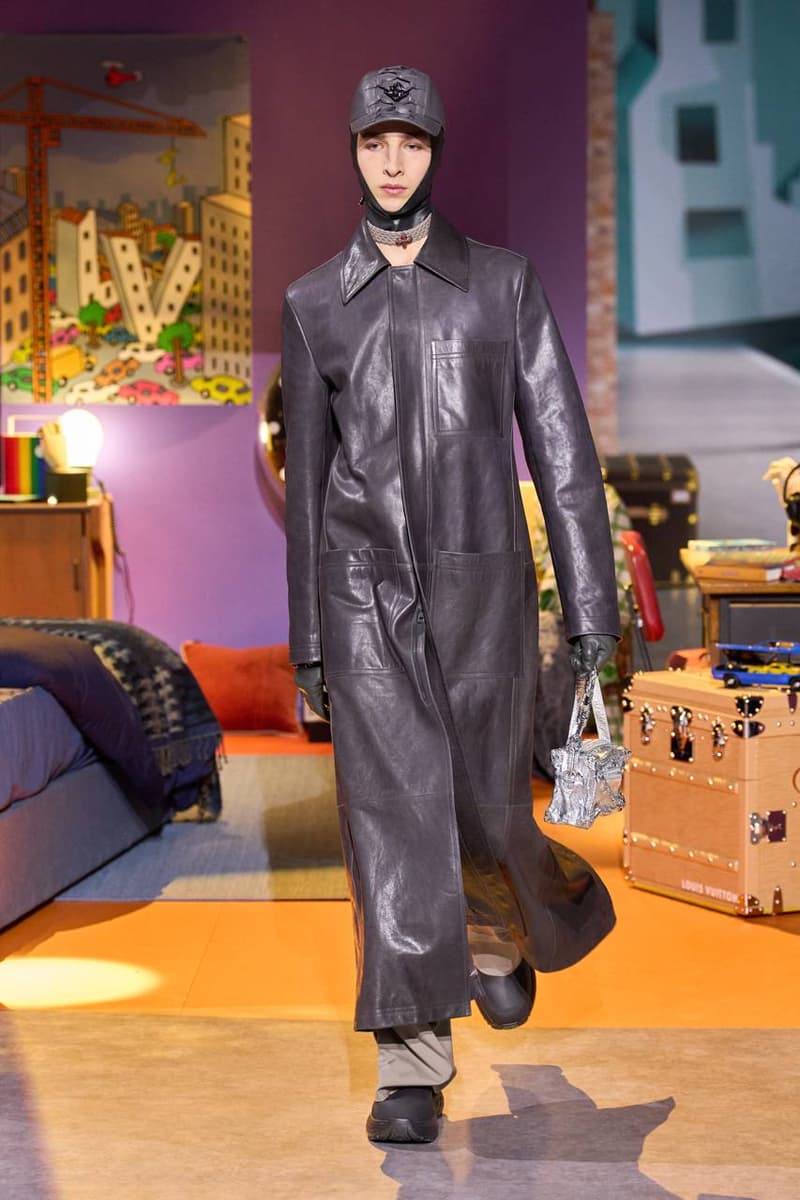 louis vuitton colm dillane fall winter menswear paris fashion week 