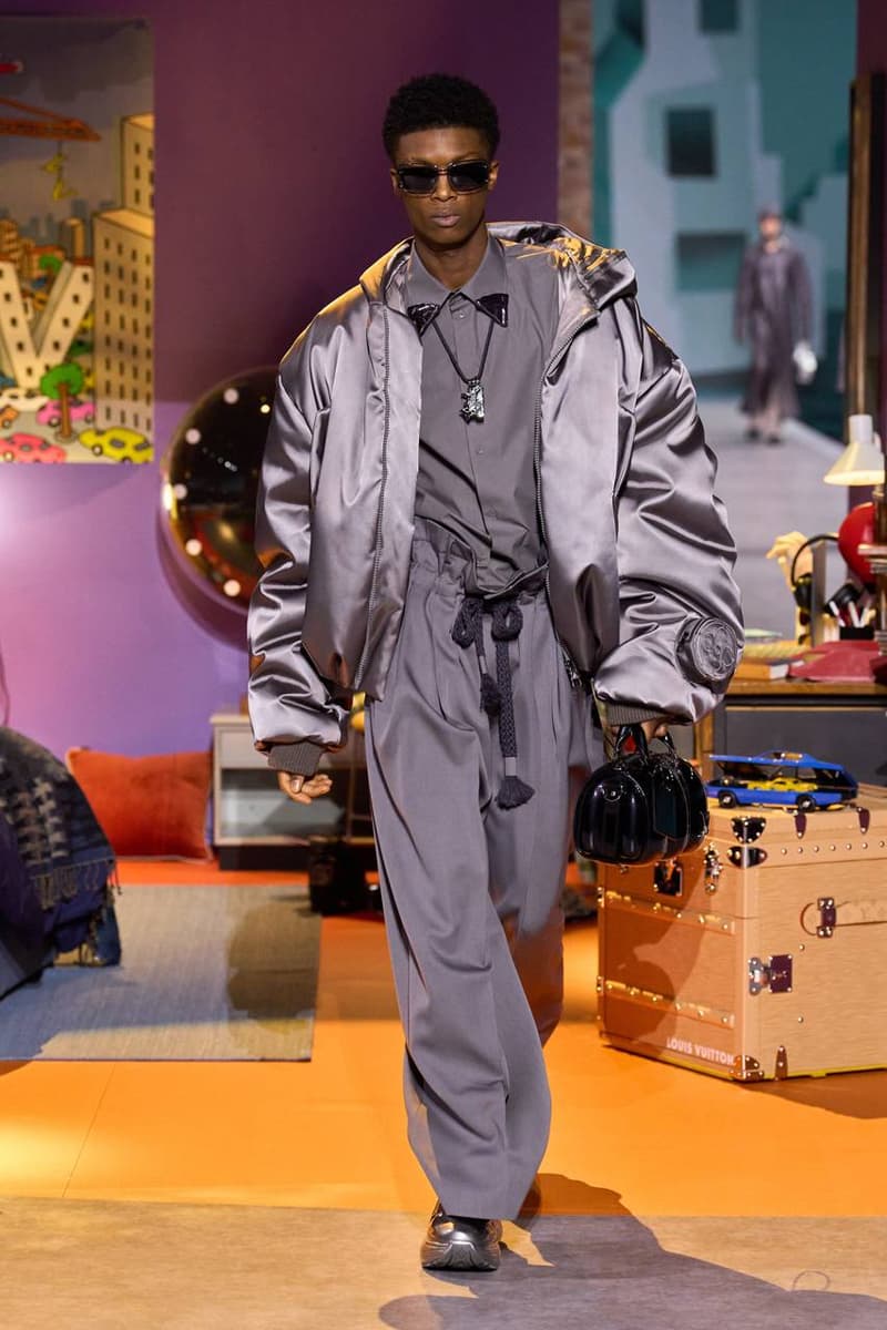 louis vuitton colm dillane fall winter menswear paris fashion week 