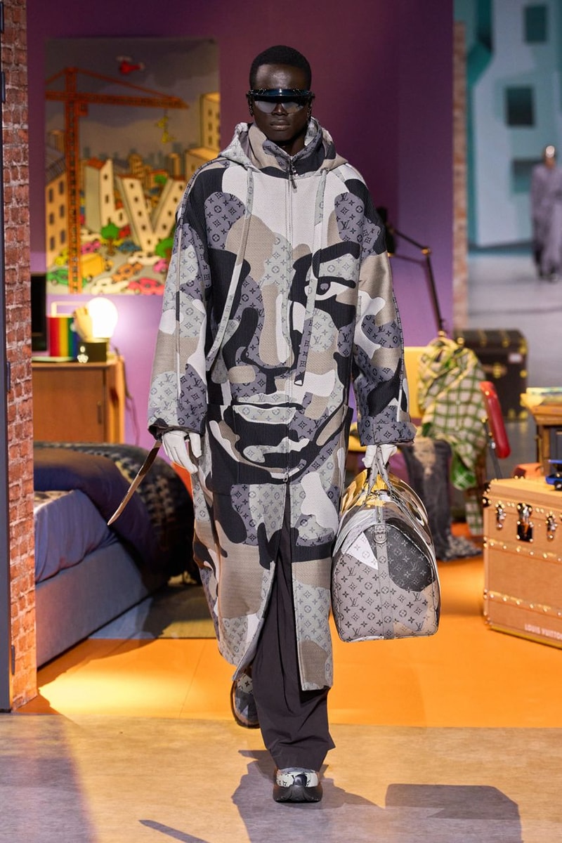 louis vuitton colm dillane fall winter menswear paris fashion week 