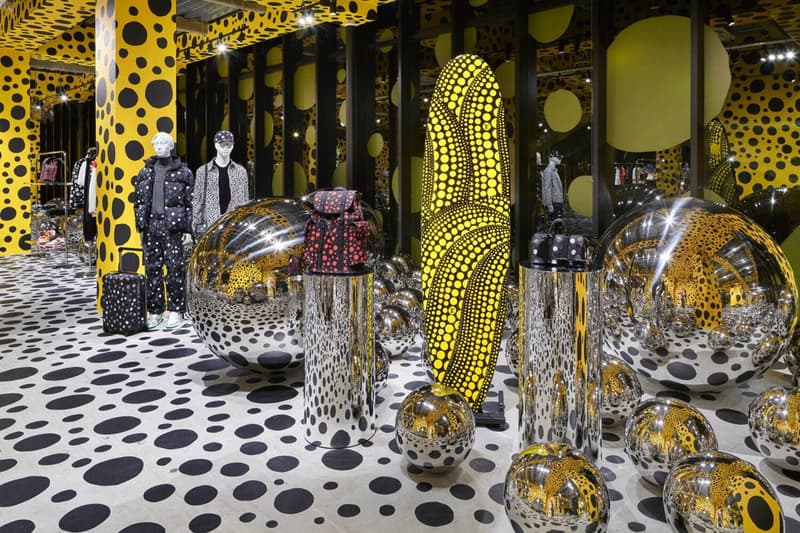 Louis Vuitton Yayoi Kusama Tokyo Pop-Up Store Collaboration Images Launch Location Info