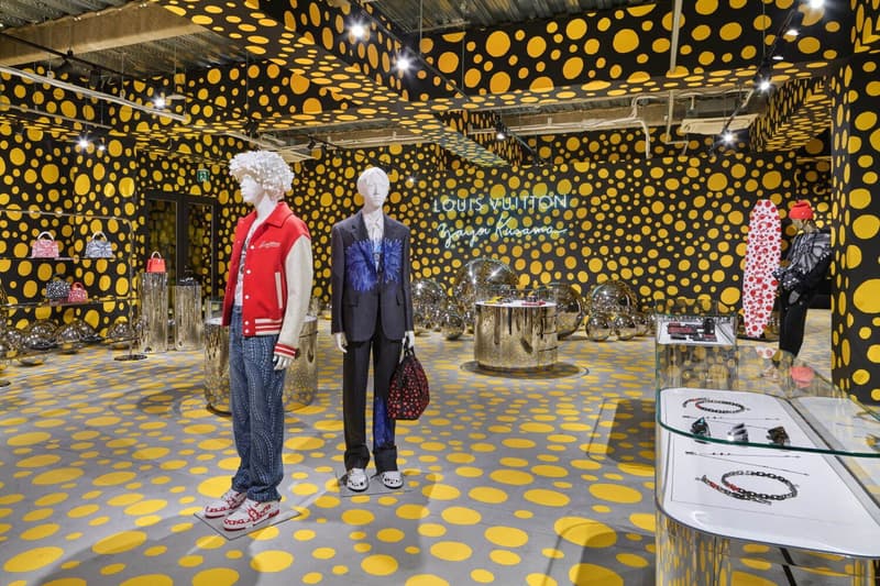 Louis Vuitton Yayoi Kusama Tokyo Pop-Up Store Collaboration Images Launch Location Info