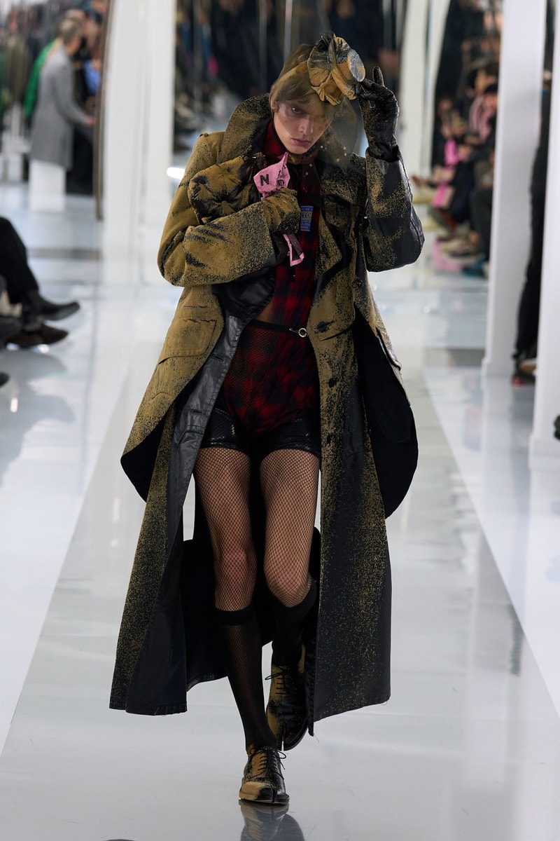 Maison Margiela Fall Winter Runway Co-Ed John Galliano Paris Fashion Week Images