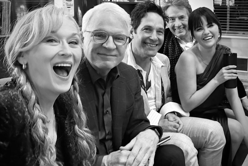 meryl streep only murders in the building cast hulu selena gomez paul rudd steve martin martin short 