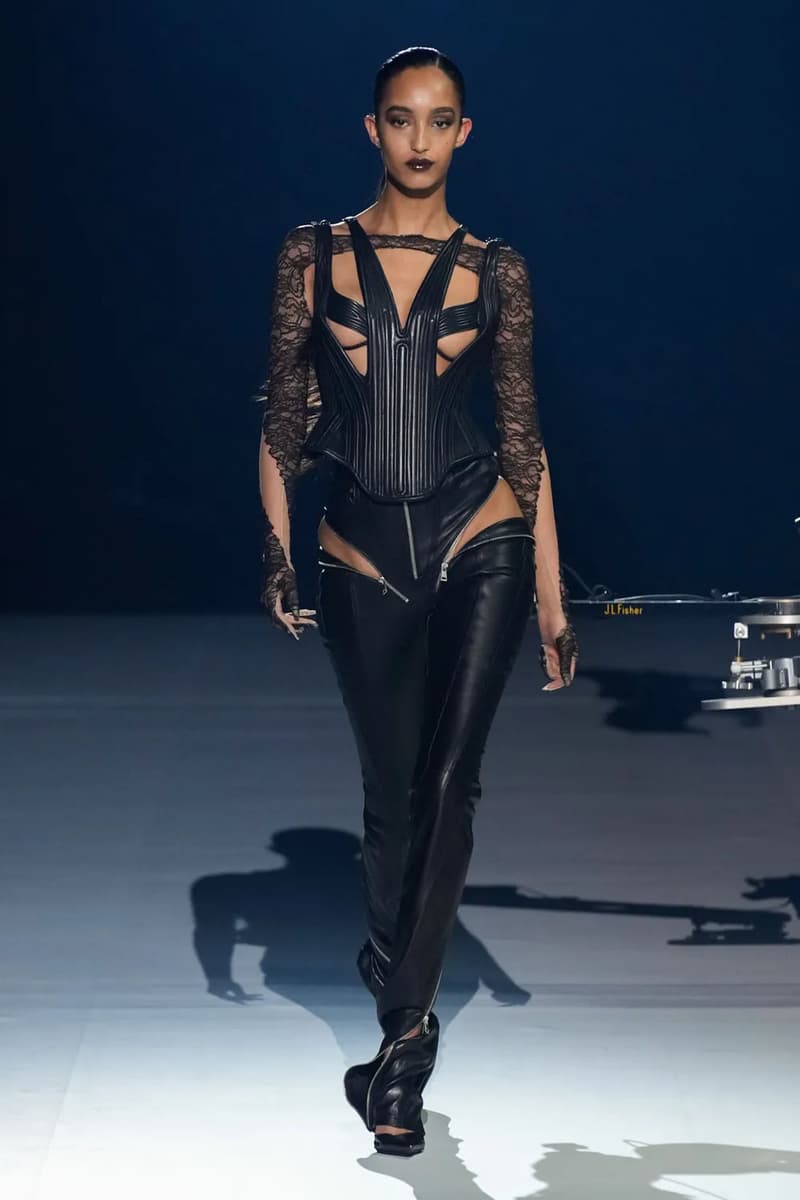 Mugler Fall Winter Collection Casey Cadwallader Paris Runway Images Ziwe Paloma Elsesser Arca