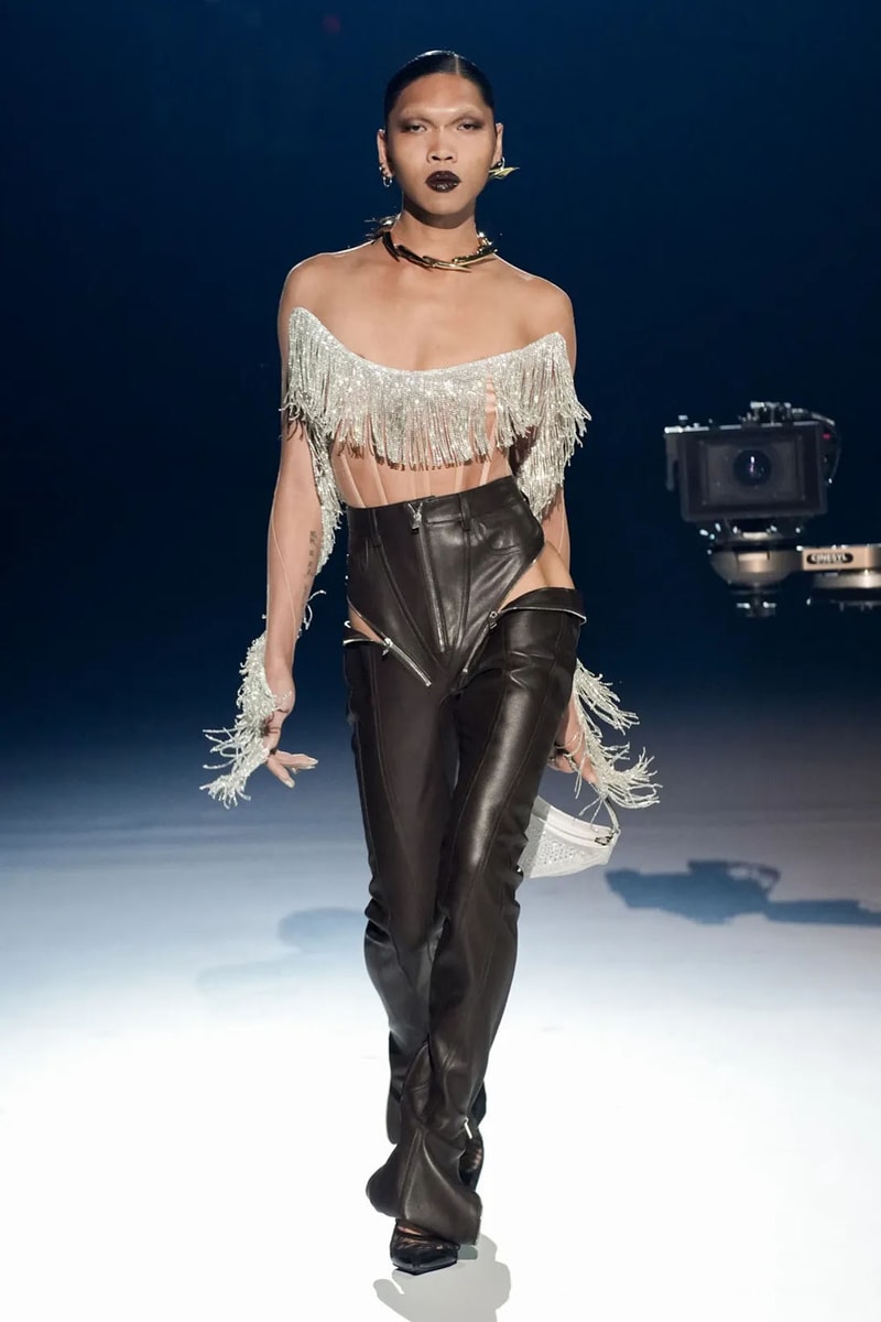 Mugler Fall Winter Collection Casey Cadwallader Paris Runway Images Ziwe Paloma Elsesser Arca