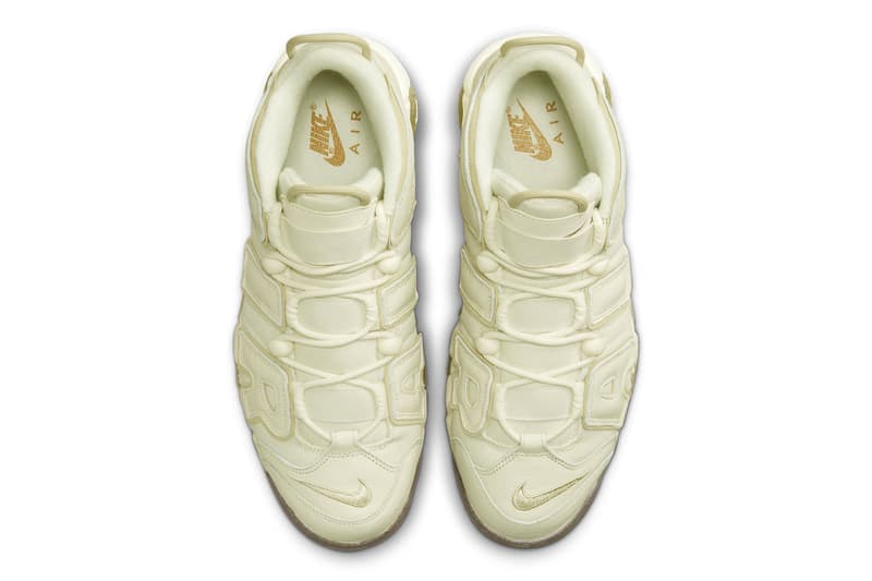 Nike Air More Uptempo "Coconut Milk" Beige White Images Release Info