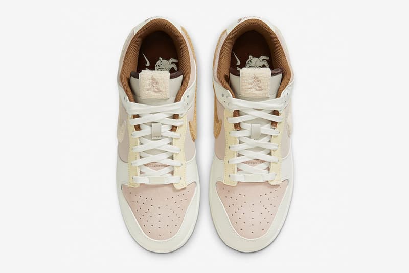 nike dunk low beige year of rabbit lunar new year additional release images details