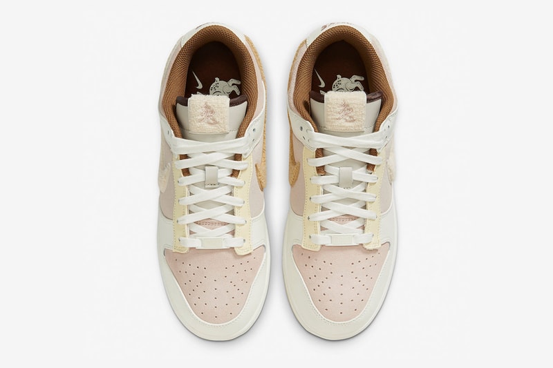 nike dunk low beige year of rabbit lunar new year additional release images details