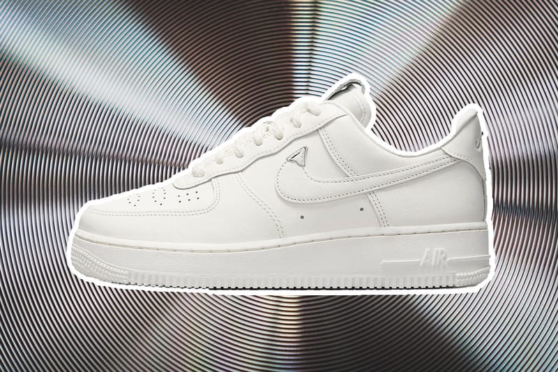 Nike Revives the Classic Air Force 1 With a Chrome Silver Swoosh