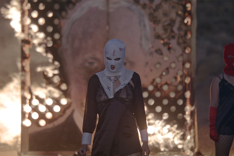 pussy riot putin ashes deitch gallery los angeles art show political performance feminism