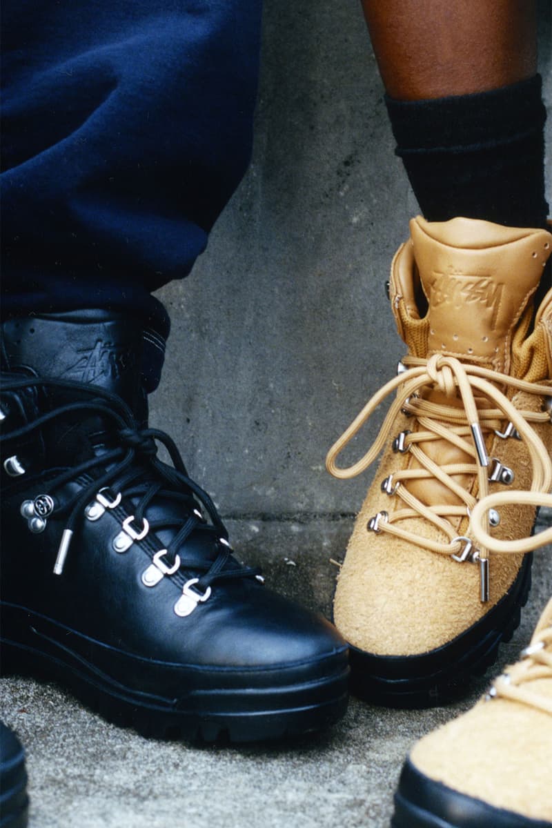Stussy Timberland Hiking Boots Collaboration GORE-TEX Release Info
