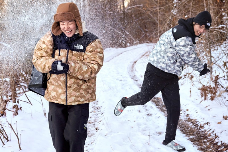 the north face year of the rabbit lunar new year collection campaign down jackets kidswear shoes mules