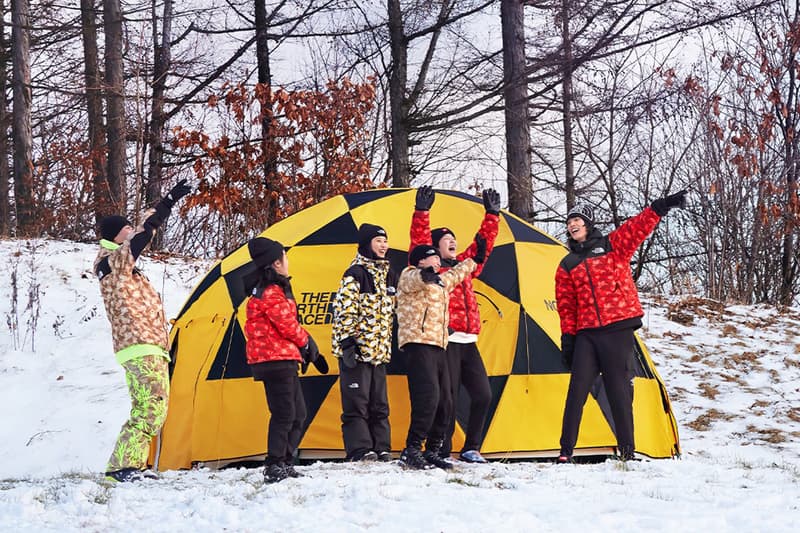 the north face year of the rabbit lunar new year collection campaign down jackets kidswear shoes mules