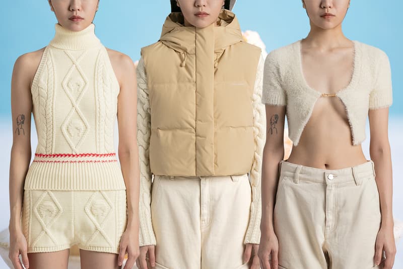 tiktok vanilla girl style guide the north face jacquemus marine serre stussy jackets sweaters bucket hats