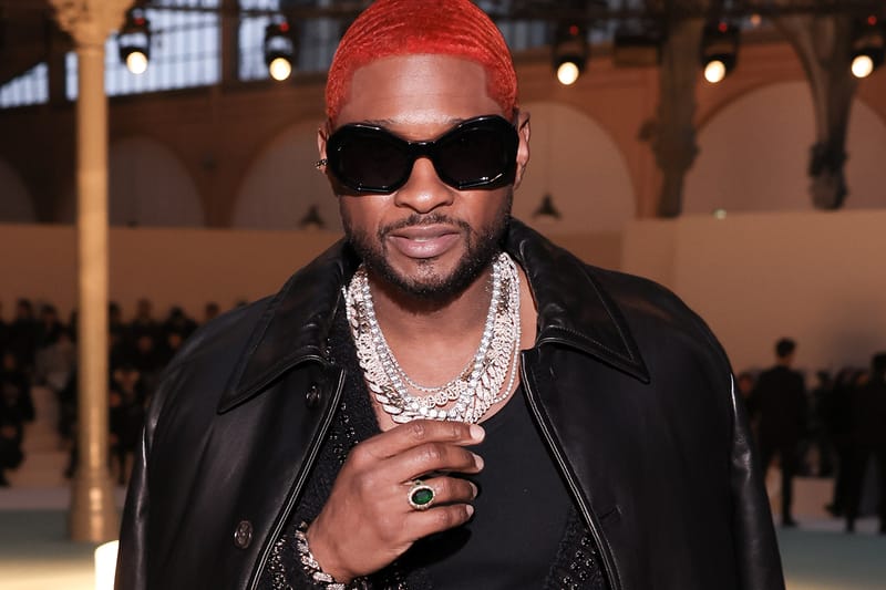 Usher Lights Paris Fashion Week on Fire With Hot Cheeto Orange Hair