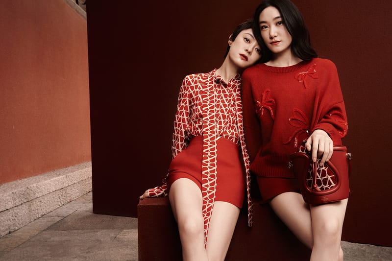 Valentino Paints the Town "Rosso" To Celebrate the Lunar New Year