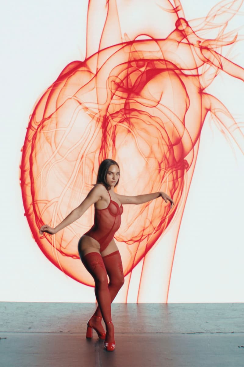 zhilyova lingerie ukraine russia bras robe underwear set valentine's day collection heartbeat