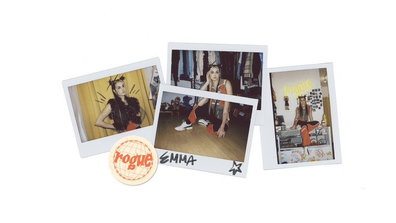 emma rogue sorel vintage y2k fashion kinetic impact lace sneaker footwear women's shoes profile feature