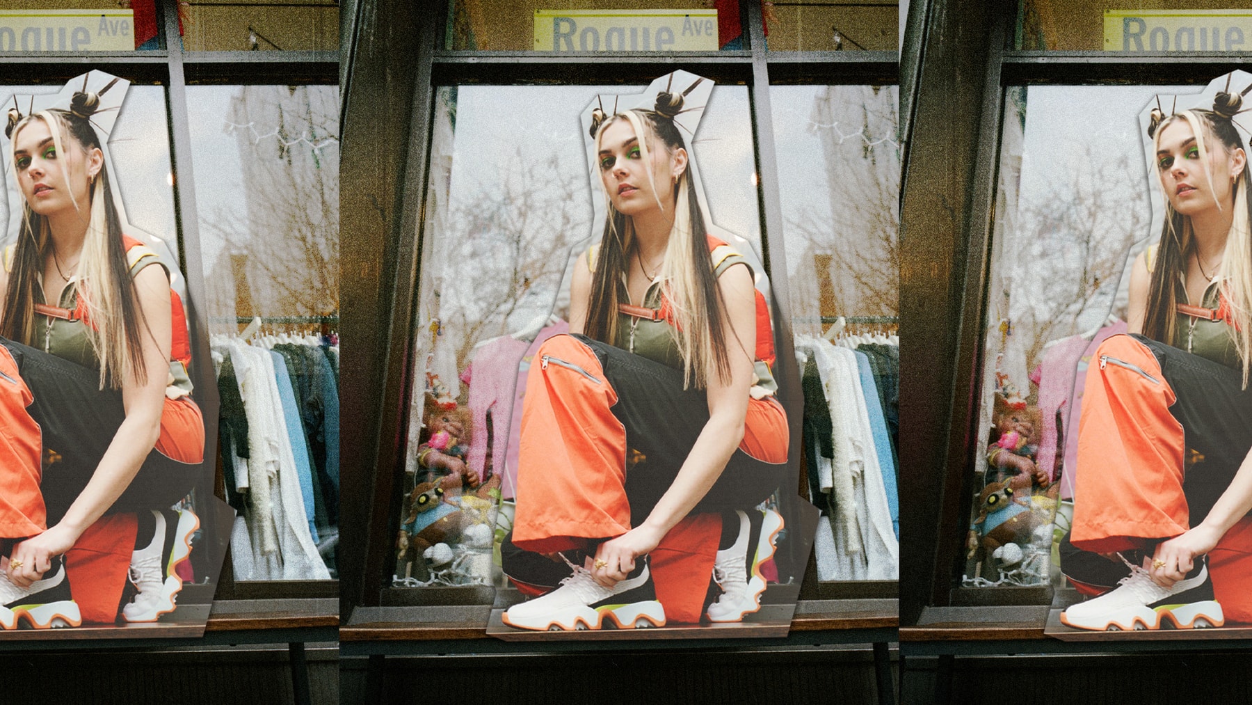 emma rogue sorel vintage y2k fashion kinetic impact lace sneaker footwear women's shoes profile feature