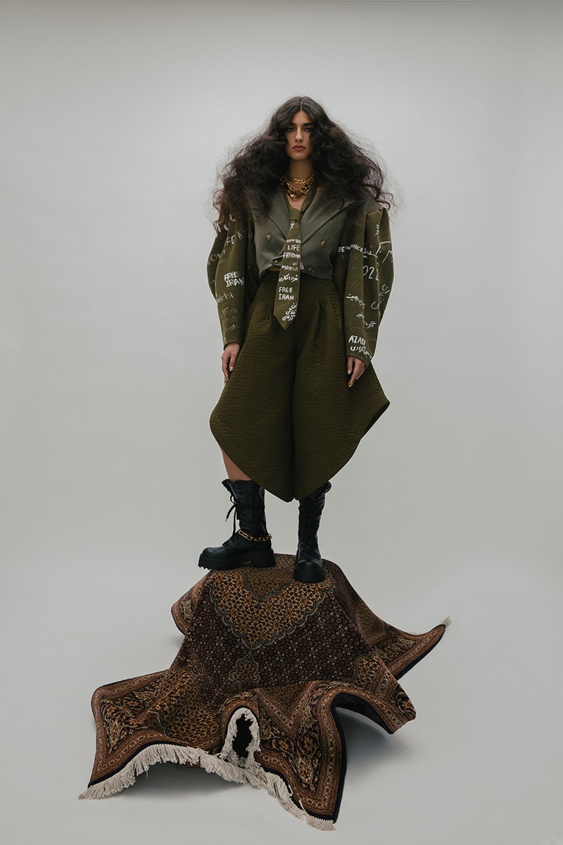dorian who toronto canada iran lookbooks outerwear clothing accessories