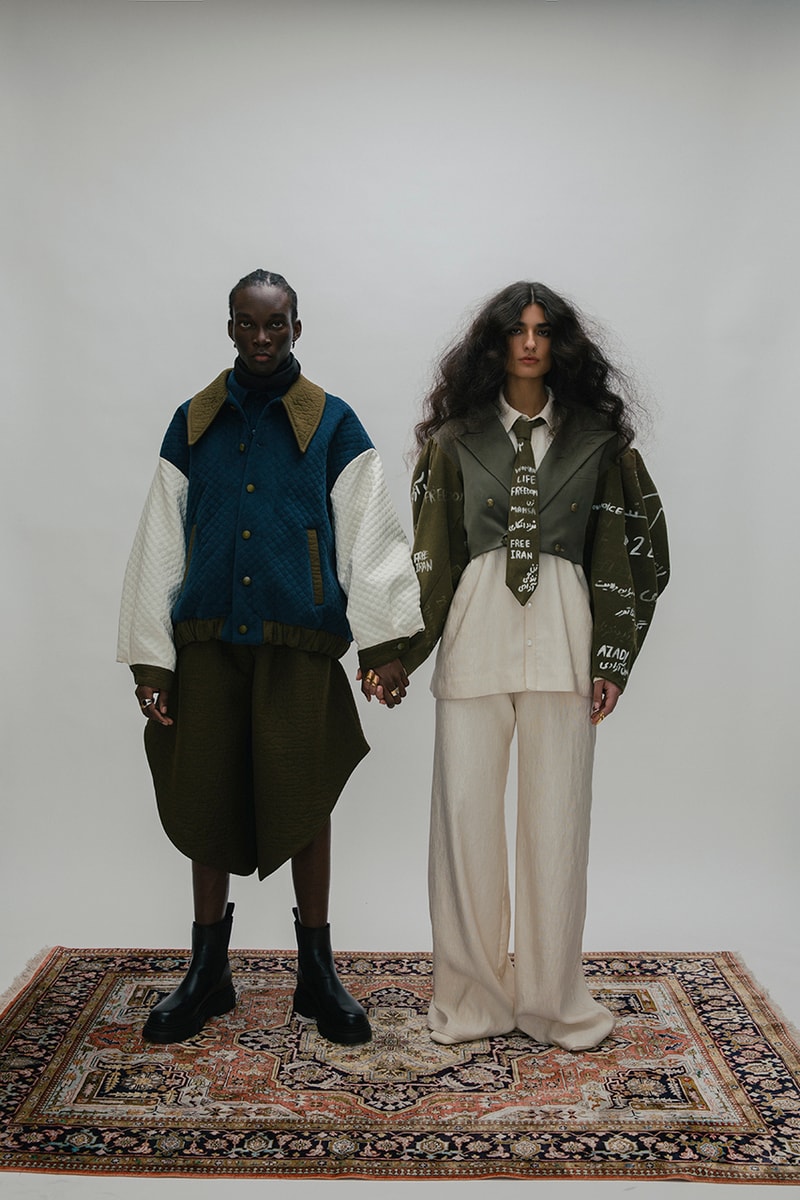 dorian who toronto canada iran lookbooks outerwear clothing accessories