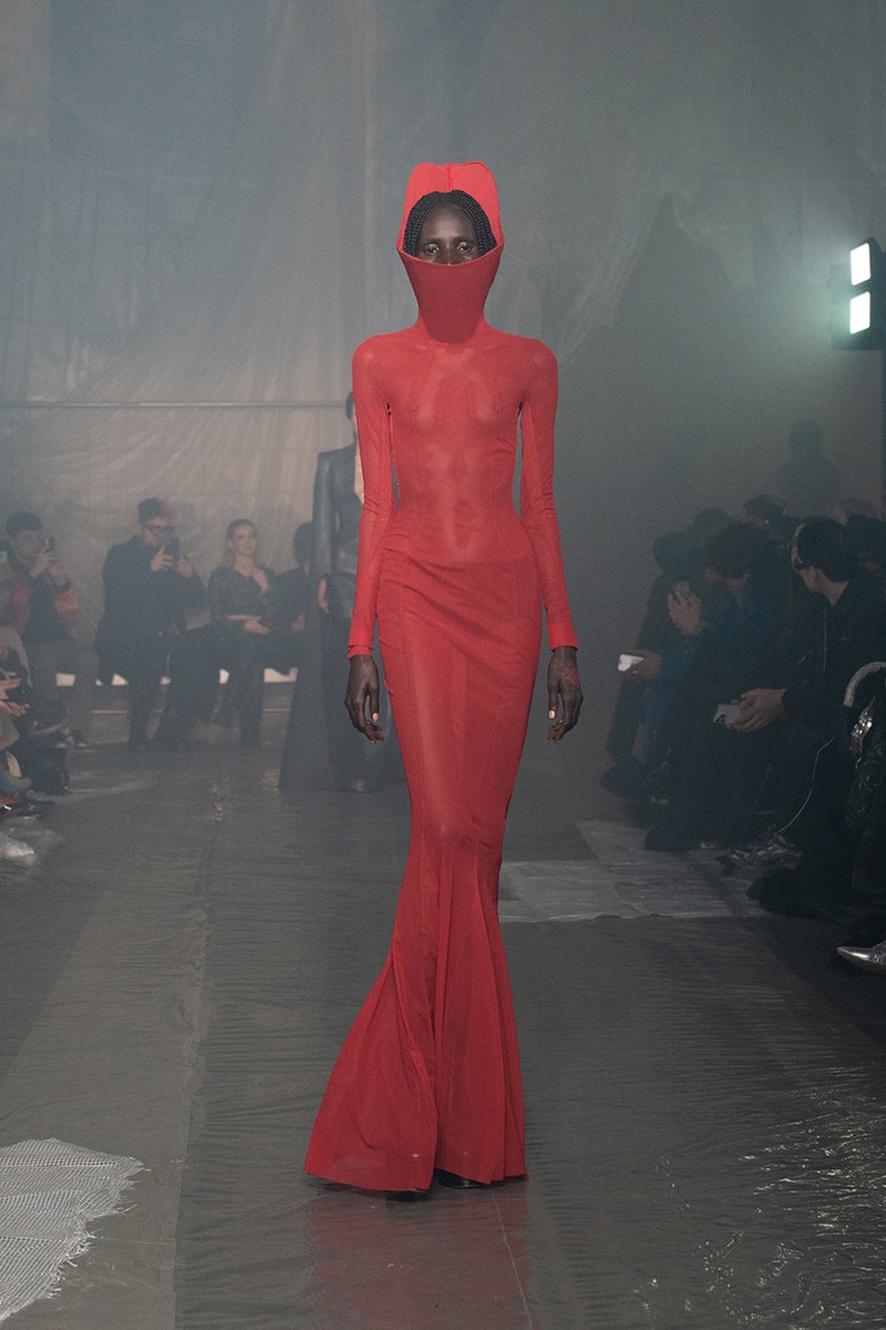 Han Kjøbenhavn fall winter 2023 milan fashion week runway chtonic penumbra 